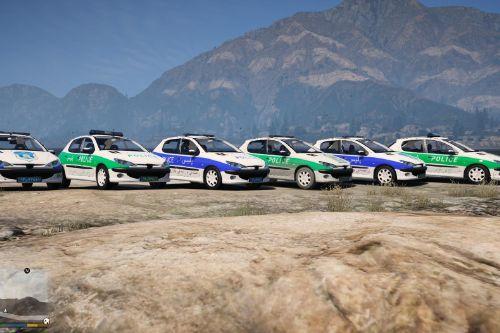 206 Peugeot police